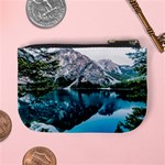 Daylight Forest Glossy Lake Mini Coin Purse Back