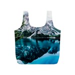 Daylight Forest Glossy Lake Full Print Recycle Bag (S) Front