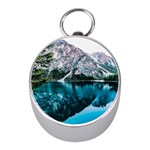 Daylight Forest Glossy Lake Mini Silver Compasses Front