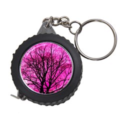 Pink Silhouette Tree Measuring Tape by Sudhe