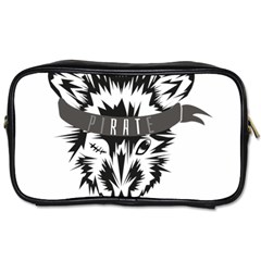 Pirate Rat Animal Pet Danger Toiletries Bag (one Side) by Sudhe