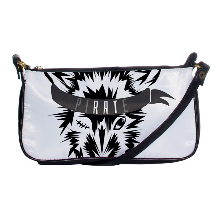 Pirate Rat Animal Pet Danger Shoulder Clutch Bag