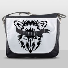 Pirate Rat Animal Pet Danger Messenger Bag by Sudhe