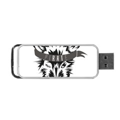 Pirate Rat Animal Pet Danger Portable Usb Flash (one Side) by Sudhe