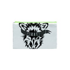 Pirate Rat Animal Pet Danger Cosmetic Bag (xs) by Sudhe