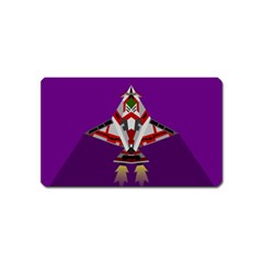 Toy Plane Outer Space Launching Magnet (name Card) by Sudhe