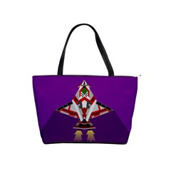 Toy Plane Outer Space Launching Classic Shoulder Handbag by Sudhe