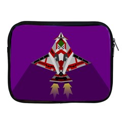 Toy Plane Outer Space Launching Apple Ipad 2/3/4 Zipper Cases by Sudhe