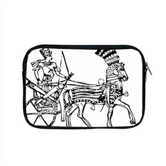 Line Art Drawing Ancient Chariot Apple Macbook Pro 15  Zipper Case by Sudhe