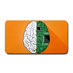 Technology Brain Digital Creative Medium Bar Mats by Sudhe