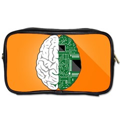 Technology Brain Digital Creative Toiletries Bag (two Sides) by Sudhe