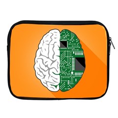 Technology Brain Digital Creative Apple Ipad 2/3/4 Zipper Cases by Sudhe