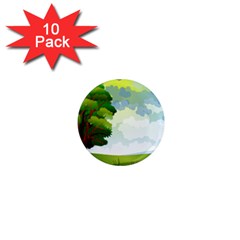 Landscape Nature Natural Sky 1  Mini Magnet (10 Pack)  by Sudhe