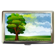 Landscape Nature Natural Sky Cigarette Money Case by Sudhe