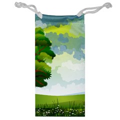 Landscape Nature Natural Sky Jewelry Bag by Sudhe