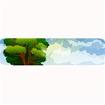 Landscape Nature Natural Sky Large Bar Mats 32 x8.5  Bar Mat