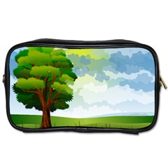 Landscape Nature Natural Sky Toiletries Bag (one Side) by Sudhe