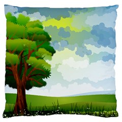 Landscape Nature Natural Sky Standard Flano Cushion Case (two Sides) by Sudhe