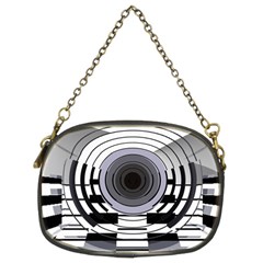 Glass Illustration Technology Chain Purse (two Sides) by Sudhe