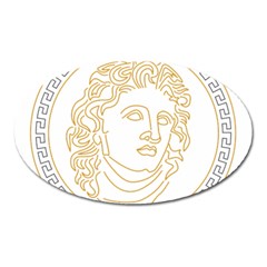 Apollo Design Draw Vector Nib Oval Magnet by Sudhe