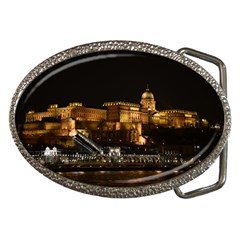 Budapest Buda Castle Building Scape Belt Buckles by Sudhe