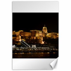 Budapest Buda Castle Building Scape Canvas 20  X 30  by Sudhe