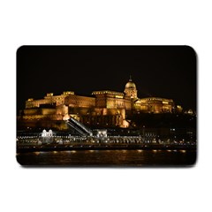 Budapest Buda Castle Building Scape Small Doormat  by Sudhe