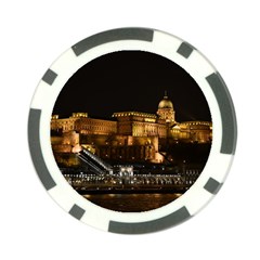 Budapest Buda Castle Building Scape Poker Chip Card Guard by Sudhe