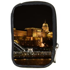 Budapest Buda Castle Building Scape Compact Camera Leather Case by Sudhe