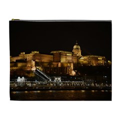 Budapest Buda Castle Building Scape Cosmetic Bag (xl) by Sudhe