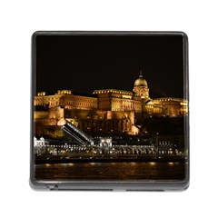 Budapest Buda Castle Building Scape Memory Card Reader (square 5 Slot) by Sudhe