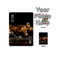 Budapest Buda Castle Building Scape Playing Cards 54 (mini) by Sudhe