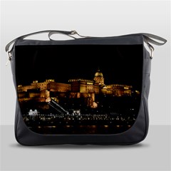 Budapest Buda Castle Building Scape Messenger Bag by Sudhe