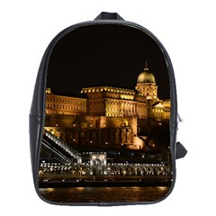 Budapest Buda Castle Building Scape School Bag (xl) by Sudhe