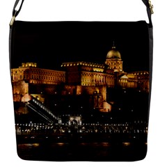 Budapest Buda Castle Building Scape Flap Closure Messenger Bag (s) by Sudhe