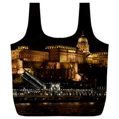 Budapest Buda Castle Building Scape Full Print Recycle Bag (xl) by Sudhe