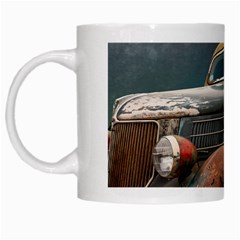 Auto Old Car Automotive Retro White Mugs by Sudhe