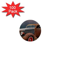 Auto Old Car Automotive Retro 1  Mini Buttons (100 Pack)  by Sudhe