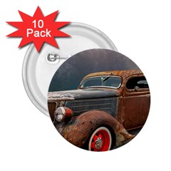 Auto Old Car Automotive Retro 2 25  Buttons (10 Pack)  by Sudhe