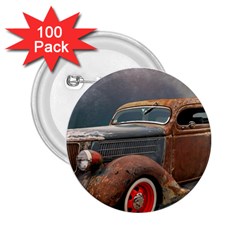 Auto Old Car Automotive Retro 2 25  Buttons (100 Pack)  by Sudhe