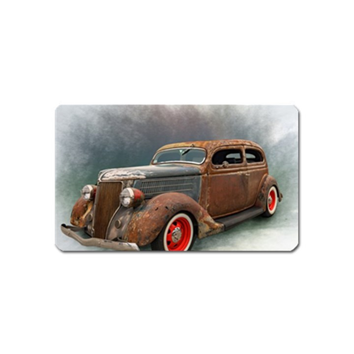 Auto Old Car Automotive Retro Magnet (Name Card)