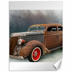 Auto Old Car Automotive Retro Canvas 12  X 16  by Sudhe