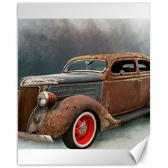 Auto Old Car Automotive Retro Canvas 16  X 20  by Sudhe