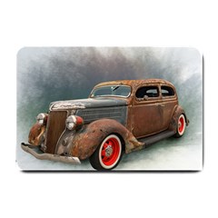 Auto Old Car Automotive Retro Small Doormat  by Sudhe