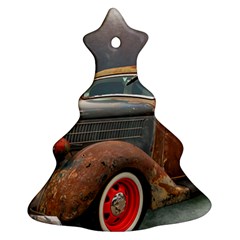 Auto Old Car Automotive Retro Christmas Tree Ornament (two Sides) by Sudhe