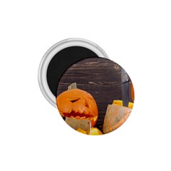 Old Crumpled Pumpkin 1 75  Magnets by rsooll