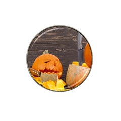 Old Crumpled Pumpkin Hat Clip Ball Marker by rsooll