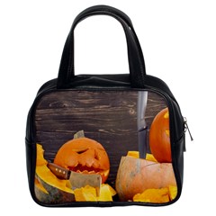 Old Crumpled Pumpkin Classic Handbag (two Sides) by rsooll