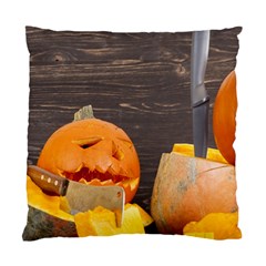 Old Crumpled Pumpkin Standard Cushion Case (one Side)