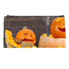 Old Crumpled Pumpkin Pencil Cases